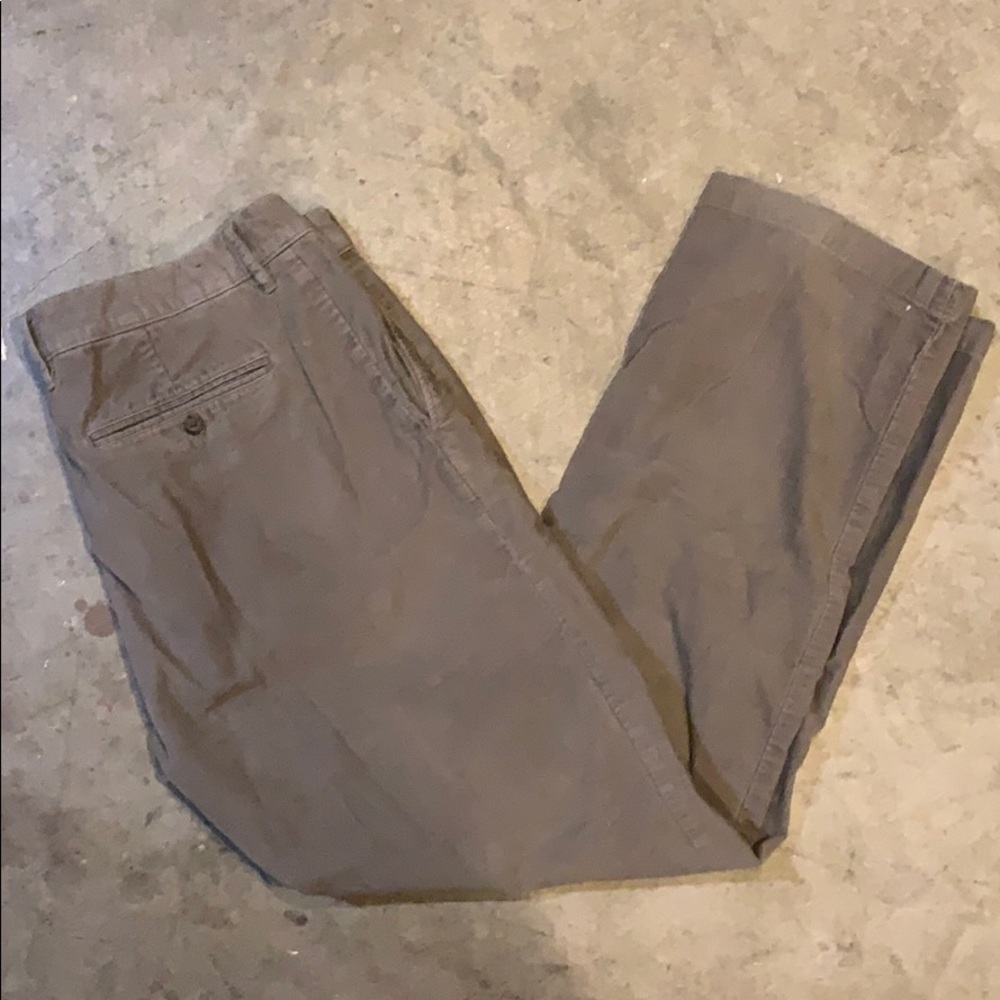 J Crew corduroy brown pants. Size 36x32